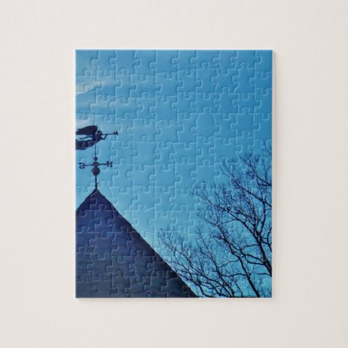 Angel BLOWING HORN WEATHER VANE Jigsaw Puzzle