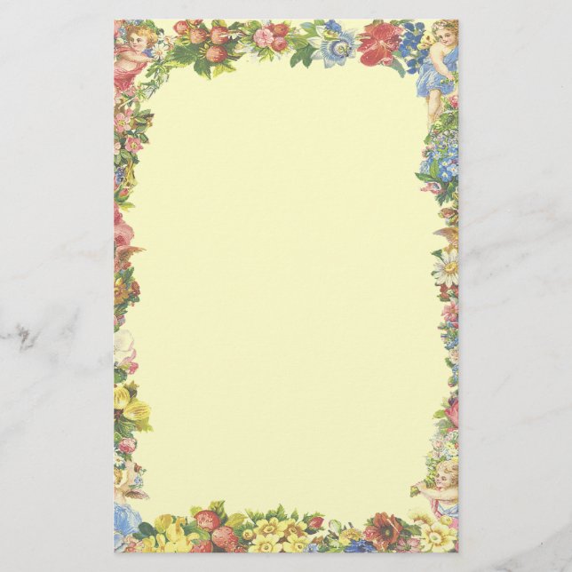 Angel Border Stationery (Front)