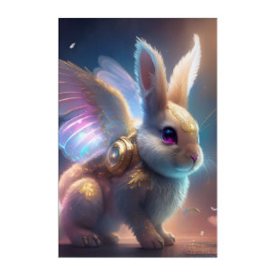 Angel Bunny Acrylic Print