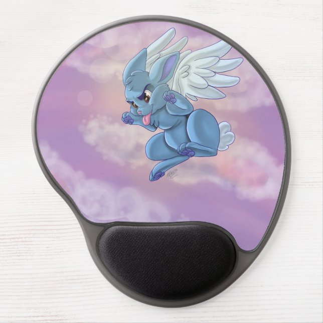 Angel Bunny Gel Mouse Pad (Front)