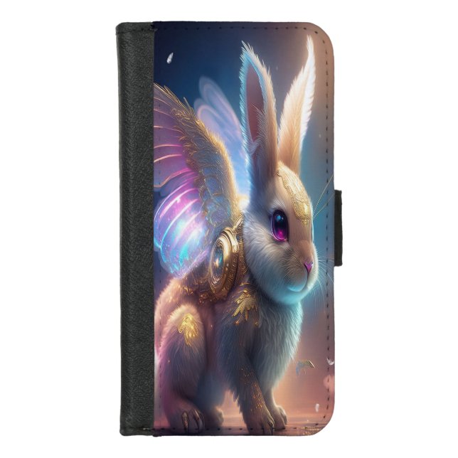 Angel Bunny iPhone Wallet Case (Front)