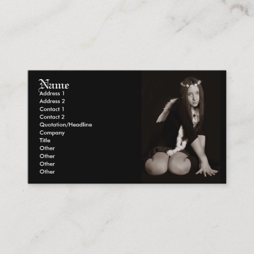 Angel Business Card Templates