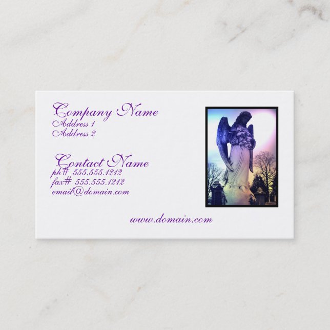 Angel Business Card (Front)