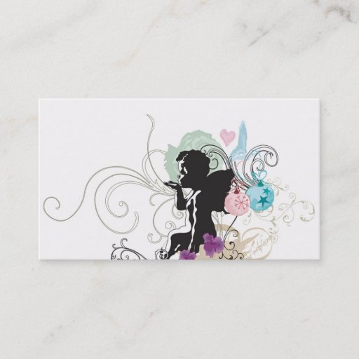 Customizable Angel Business Card