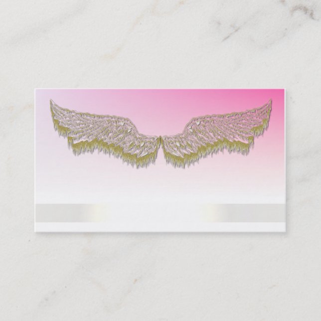 angel business cards, mystical, spiritual card (Front)