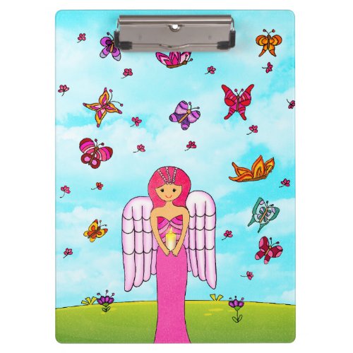 Angel Butterfly  Clipboard