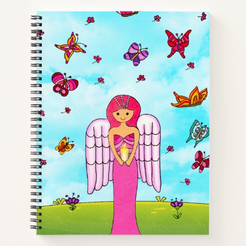 Angel Butterfly Notebook
