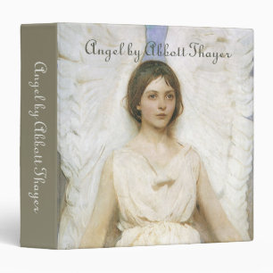 Angel by Abbott Thayer, Vintage Victorian Fine Art Binder