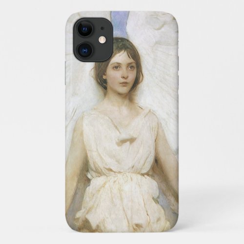 Angel by Abbott Thayer Vintage Victorian Fine Art iPhone 11 Case