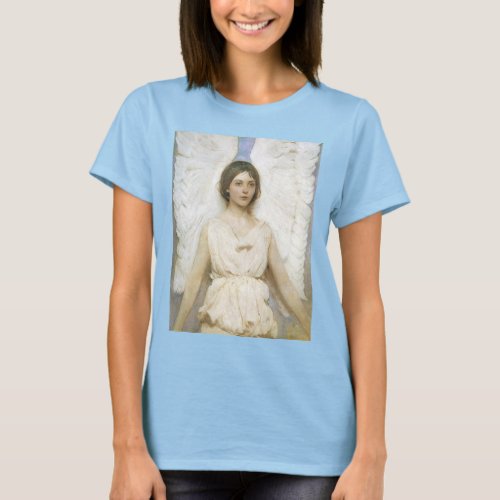 Angel by Abbott Thayer Vintage Victorian Fine Art T_Shirt