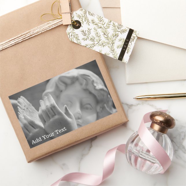Angel by Shirley Taylor Rectangular Sticker (Gifting)