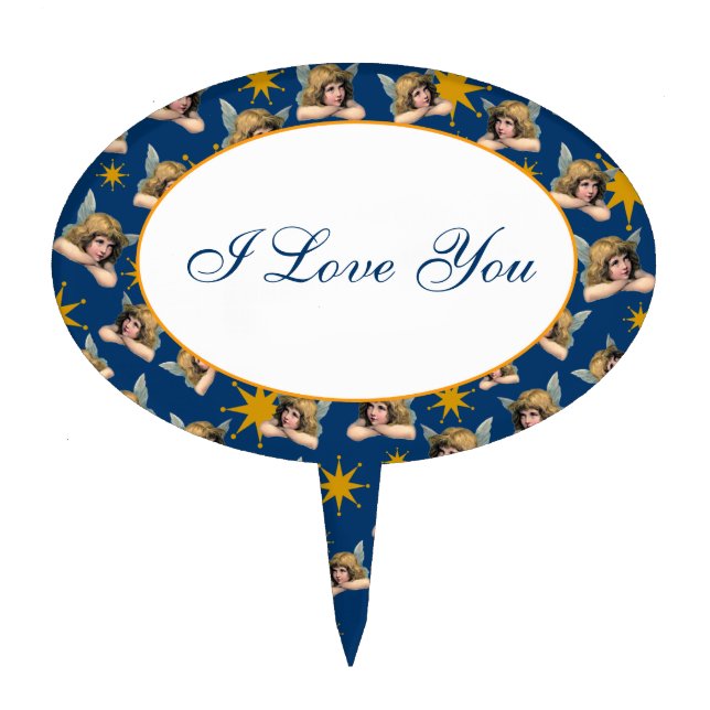 Angel Cake Topper (Front)