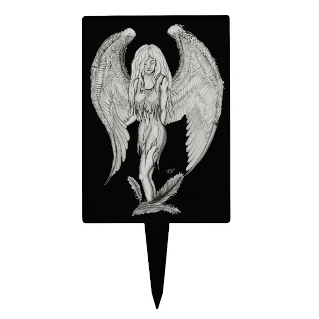 Angel Cake Topper (Front)