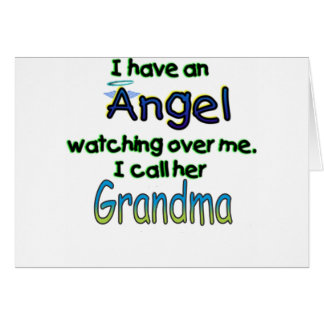 ANGEL CALLED GRANDMA CARDS