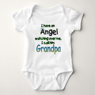 ANGEL CALLED GRANDPA BABY BODYSUIT
