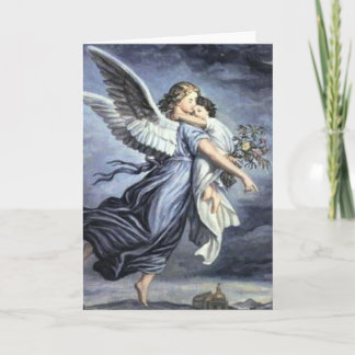 Angel Card with Prayer