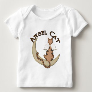 Angel Cat Baby T-Shirt
