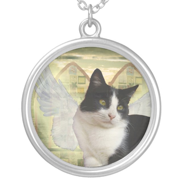 Angel Cat necklace (Front)