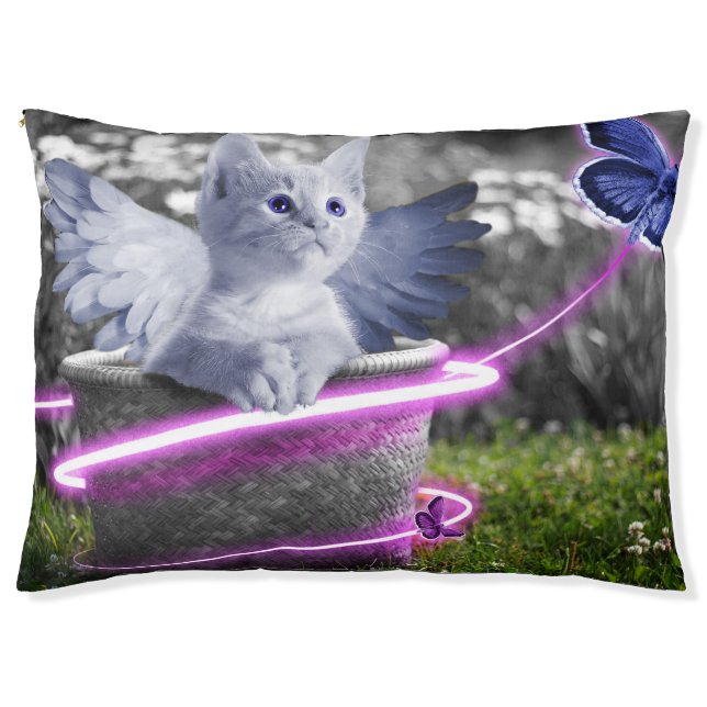 angel cat pet bed (Front)