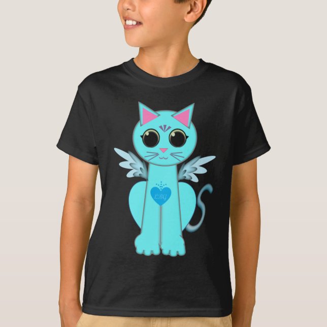 Angel cat T-Shirt (Front)