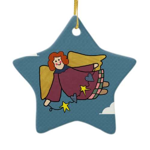 Angel Ceramic Ornament