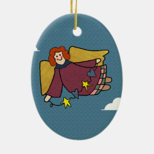 Angel Ceramic Ornament
