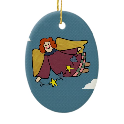 Angel Ceramic Ornament