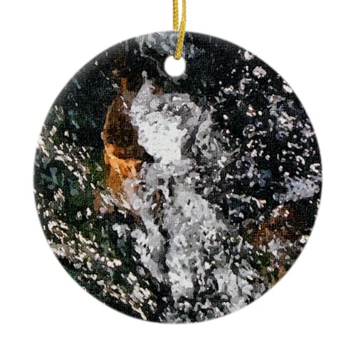 ANGEL CERAMIC ORNAMENT