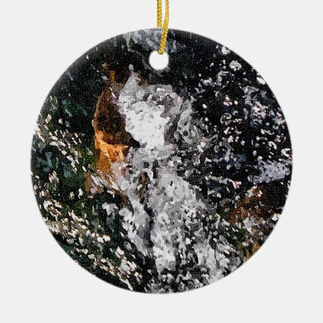 ANGEL CERAMIC ORNAMENT (Front)