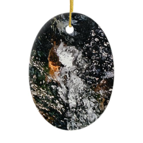 ANGEL CERAMIC ORNAMENT