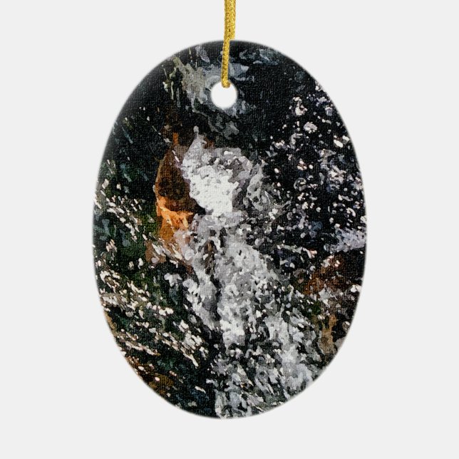 ANGEL CERAMIC ORNAMENT (Front)