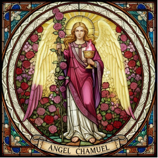 Angel Chamuel Angel of DIvine Love Cutout