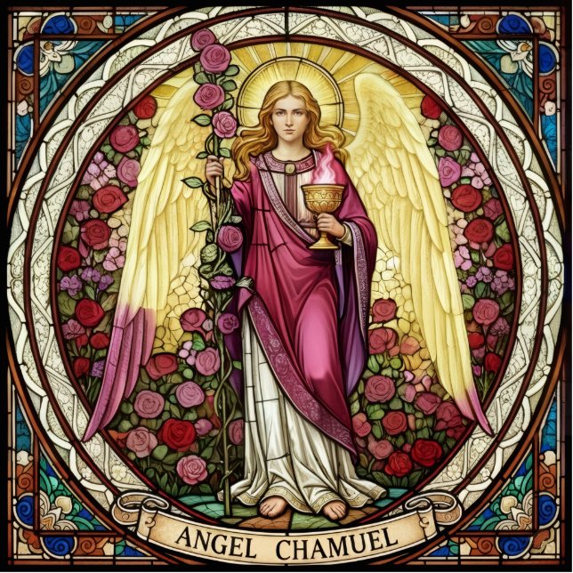 Angel Chamuel Angel of DIvine Love Cutout (Front)