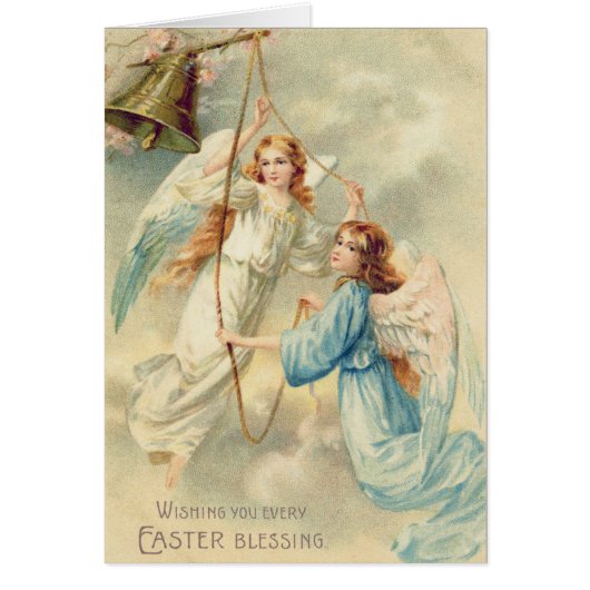 Angel Cherub Heaven Ringing Bell Cards (Front)