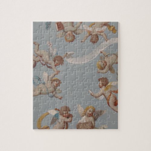 Angel Cherubs Whimsical Renaissance Jigsaw Puzzle