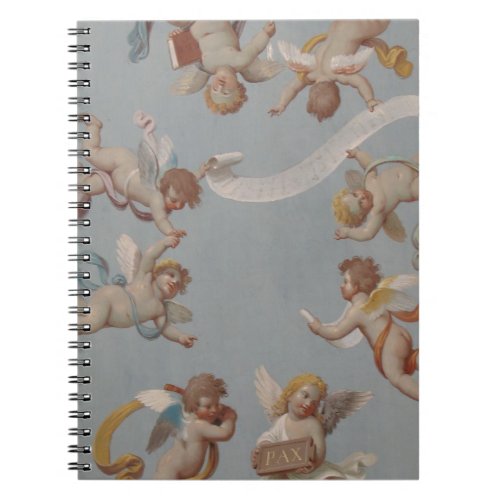 Angel Cherubs Whimsical Renaissance Notebook
