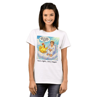 Angel Chicken Joke T-Shirt