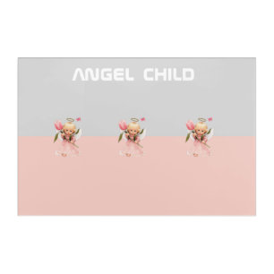 angel child acrylic print