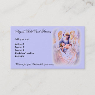 Angel Child Care Business card