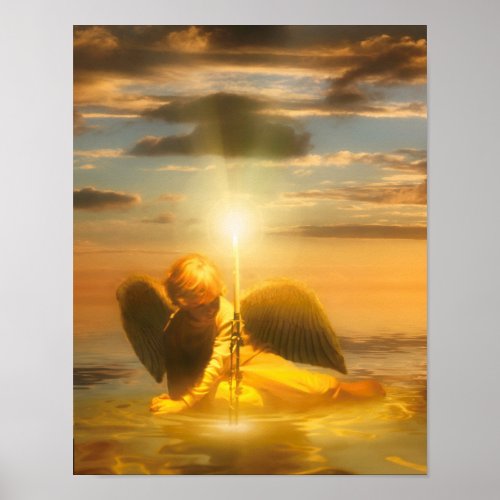 Angel Child LIGHT THE WORLD Poster