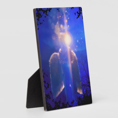 Angel Child NEVER ALONE Plaque