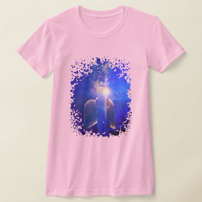 Angel Child "NEVER ALONE" T-Shirt (Laydown)