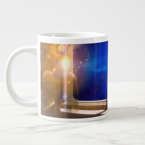 Angel Child OPPOSITES ATTRACT Giant Coffee Mug