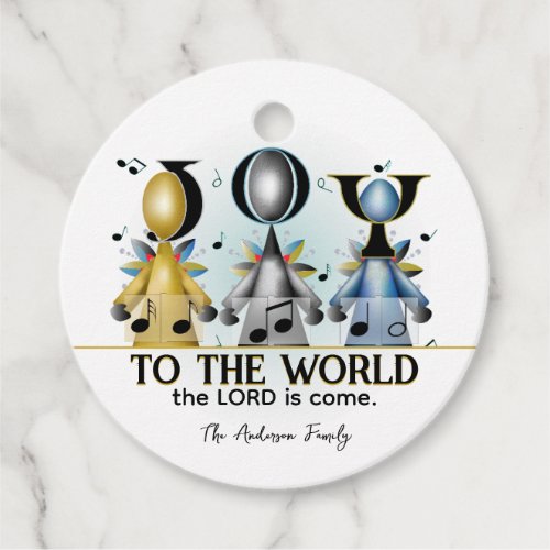 Angel Choir _ Joy To The World Favor Tags