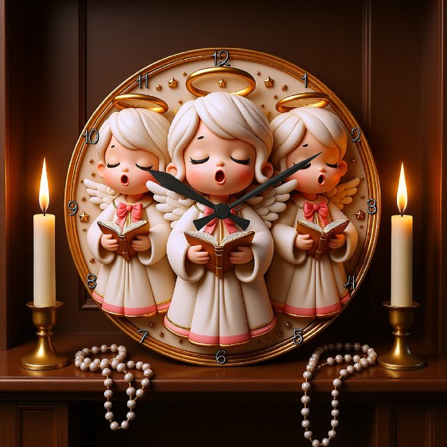 Angel Choir Large Clock (Creator Uploaded)