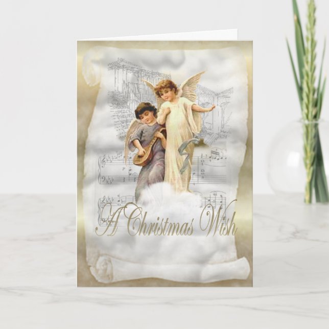 Angel Christmas Card (Front)