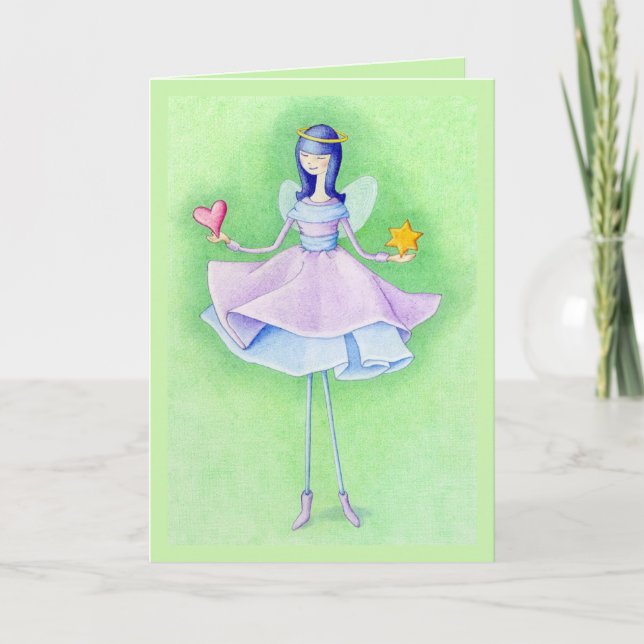 Angel Christmas Card (Front)