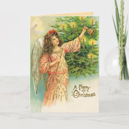 Angel Christmas Card