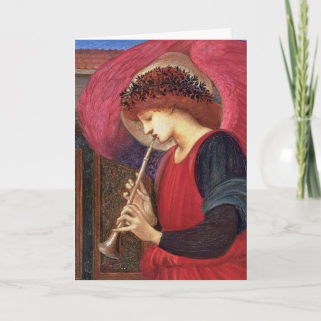 Angel Christmas Cards - Burne-Jones - Fine Art (Front)