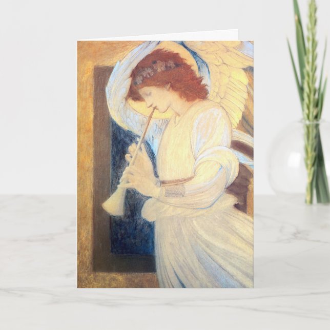 Angel Christmas Cards - Edward Burne-Jones (Front)